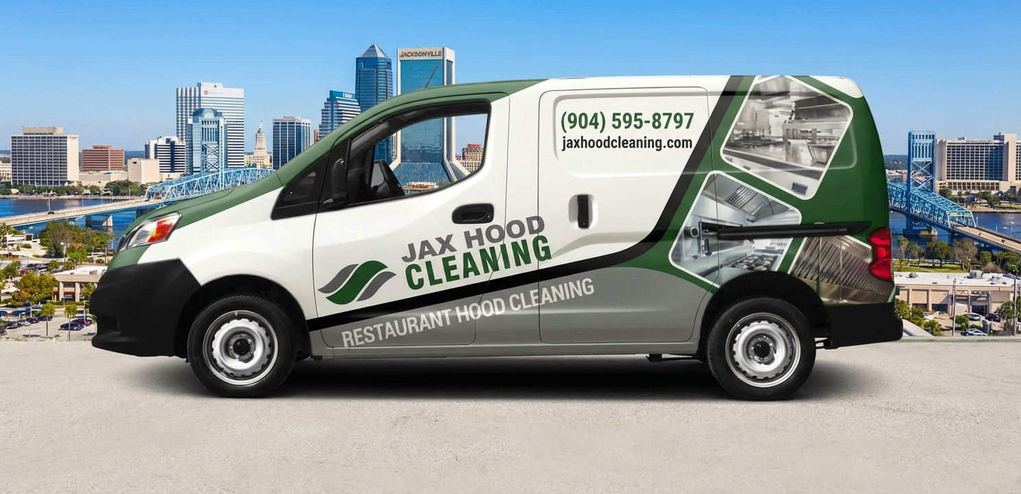 Jax Hood Cleaning work van